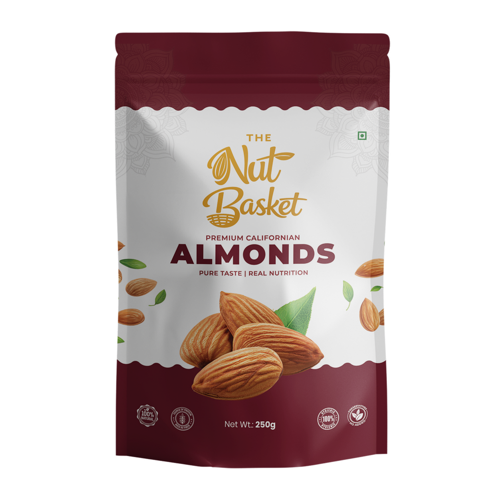 TheNutBasket Premium Almonds 250gm