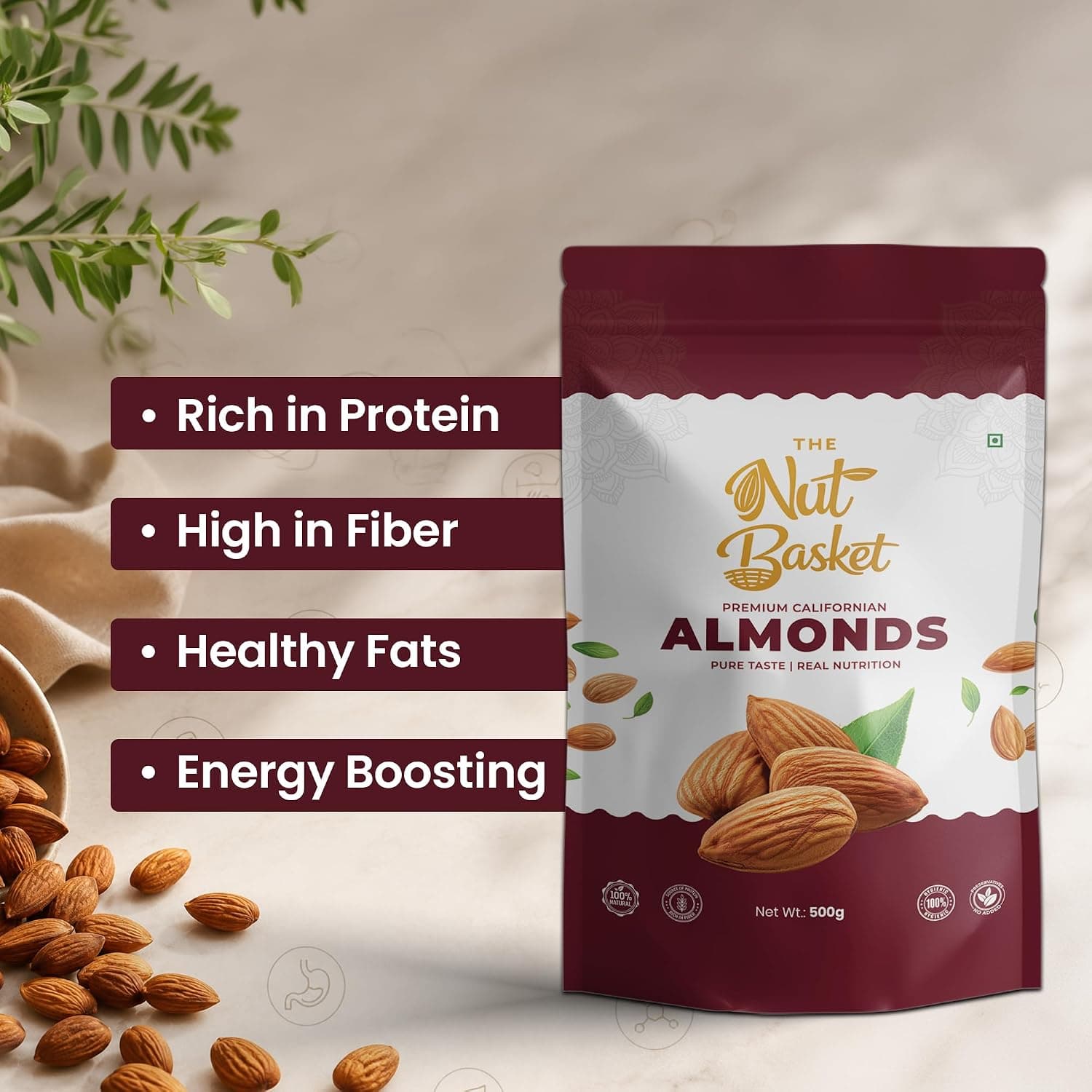 Premium Californian Almonds (Badam) — image 5