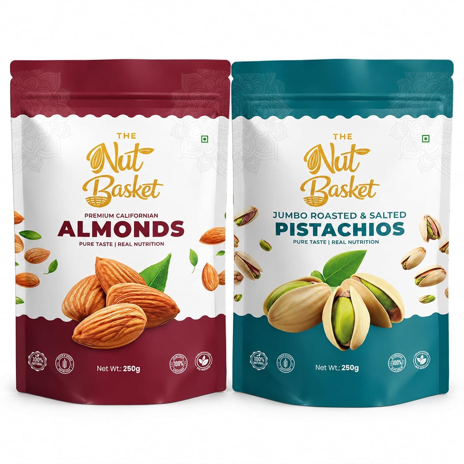 Almond & Pistachio Combo — Combo Packs by The Nut Basket