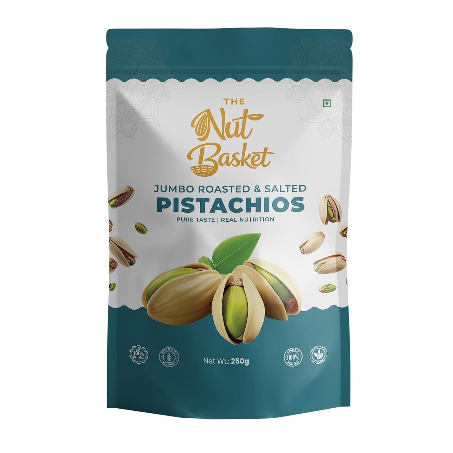 Jumbo Roasted & Salted Californian Pistachios — Pistachios by The Nut Basket