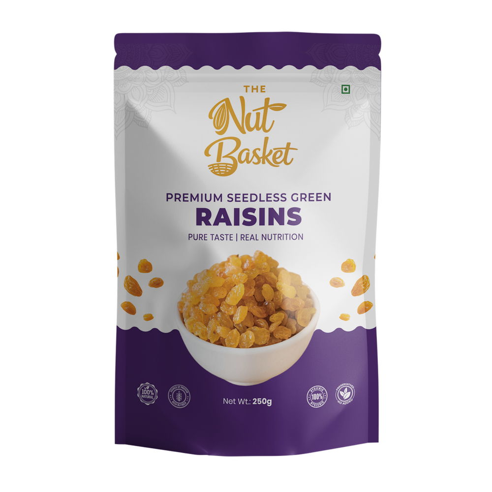 TheNutBasket Premium Golden Raisins 250gm